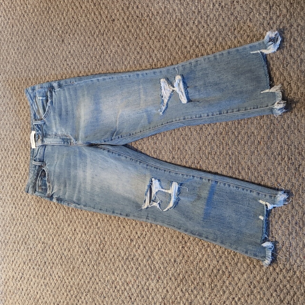 LoveVet Denim Cropped Jeans